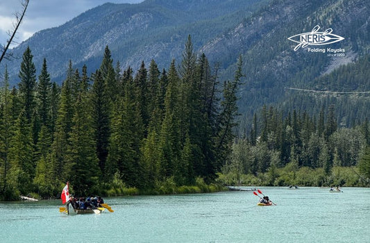 Kayaking in Banff