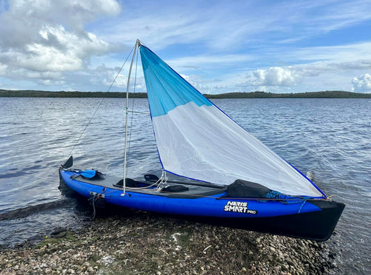 Genaker Sail Rig | Downwind Sailing Kit for Smart & Smart Pro Kayaks | 3 m² Flexi Mast