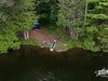 Campsite #12 on Kashwakamak Lake, next to the boat launch.