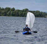 Genaker Sail Rig | Downwind Sailing Kit for Smart & Smart Pro Kayaks | 3 m² Flexi Mast