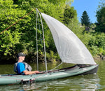 Genaker Sail Rig | Downwind Sailing Kit for Smart & Smart Pro Kayaks | 3 m² Flexi Mast